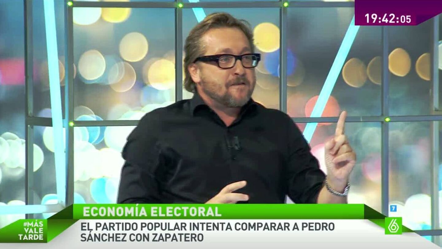 Dani Cervera en M&aacute;s Vale Tarde
