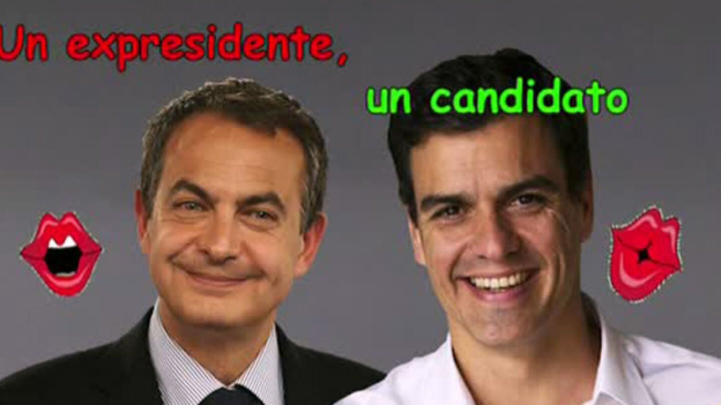 El PowerPoint del amor de S&aacute;nchez y Zapatero