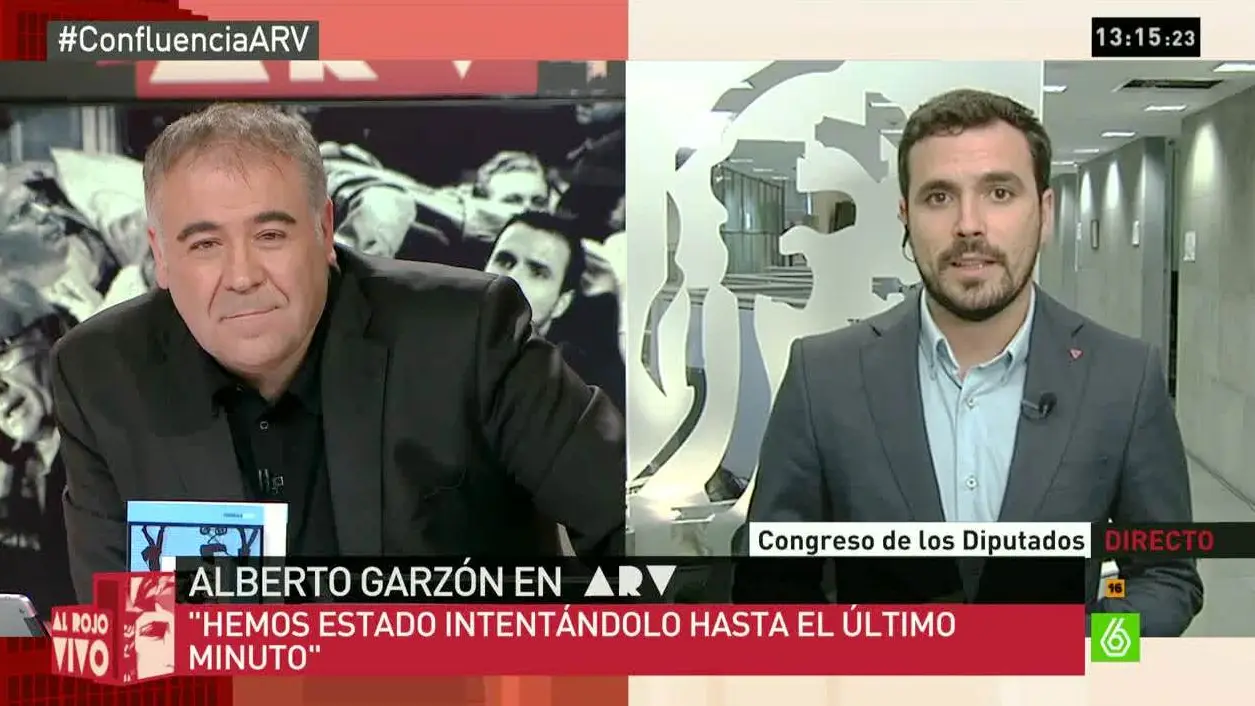 Alberto Garzón en ARV Alberto Garzón en ARV