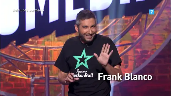 Frank Blanco, este domingo en El Club de la Comedia Frank Blanco, este domingo en El Club de la Comedia