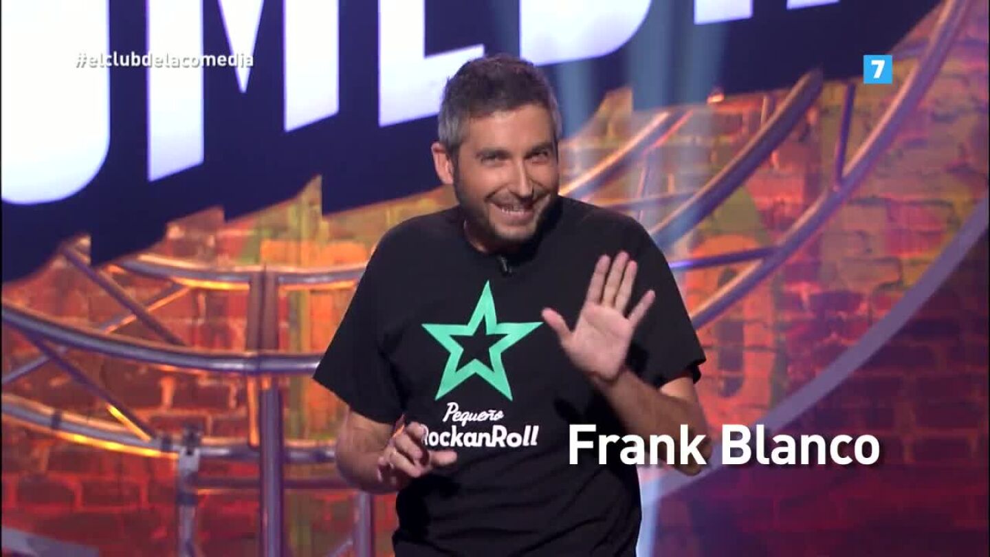 Frank Blanco, este domingo en El Club de la Comedia