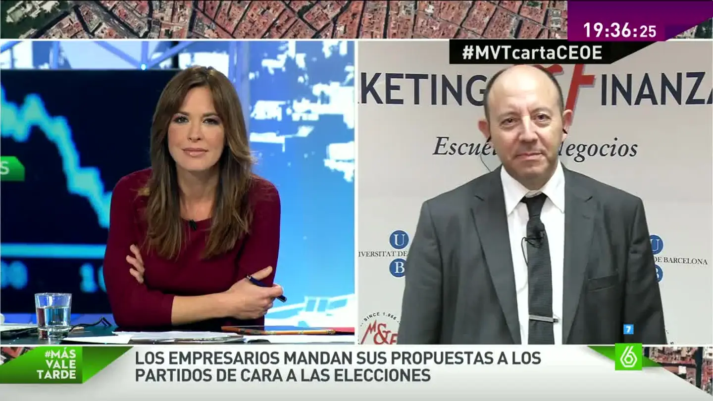 Gonzalo Bernardos en Más Vale tarde Gonzalo Bernardos en Más Vale tarde
