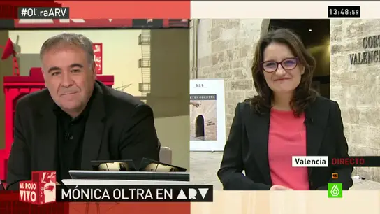 Mónica Oltra en arv Mónica Oltra en arv