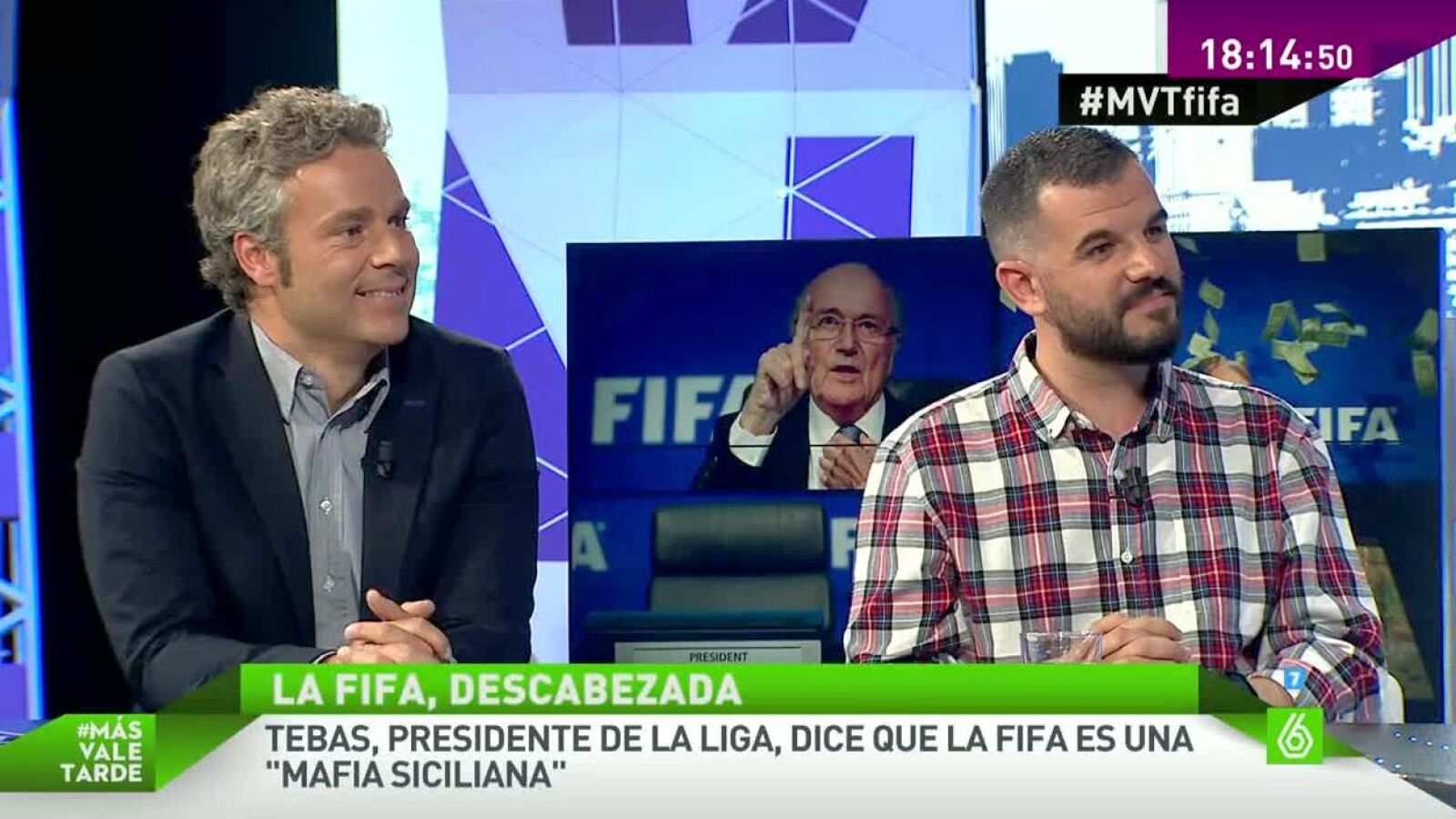 &Oacute;scar Rinc&oacute;n y H&eacute;ctor Fern&aacute;ndez en MVT