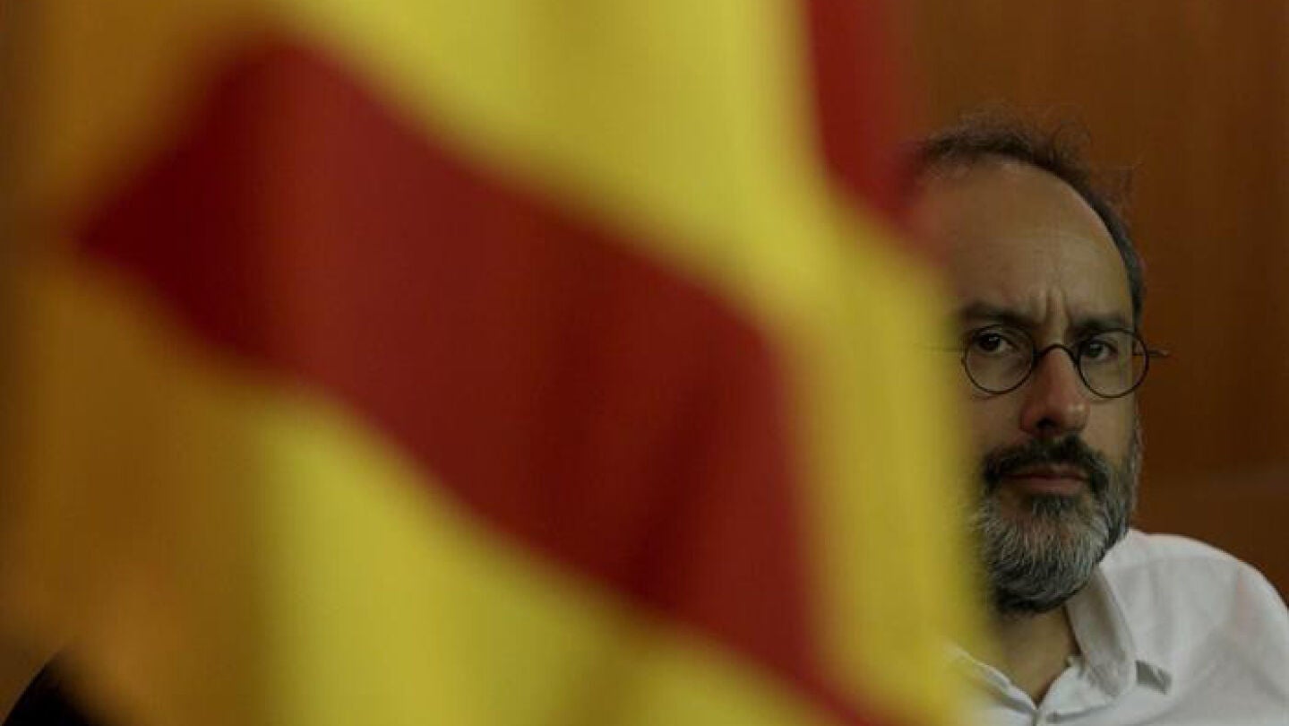 El cabeza de lista y diputado electo de la CUP Antonio Ba&ntilde;os