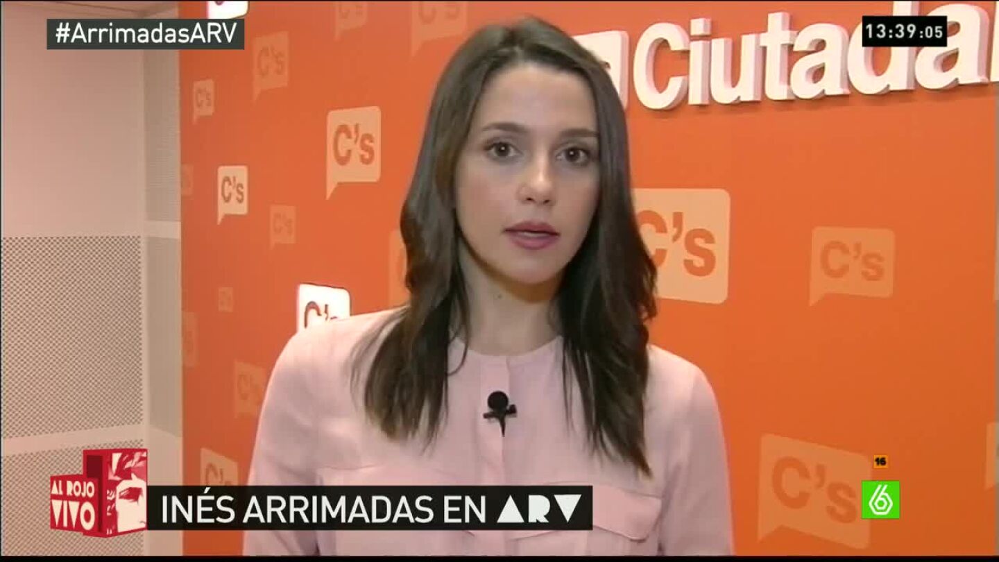 In&eacute;s Arrimadas: "Artur Mas ha dejado el futuro de los catalanes en manos de la CUP, que apela a la desobediencia"