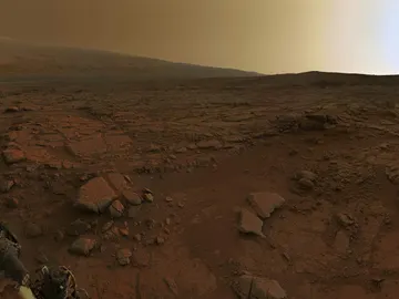 Atardecer marciano captado por el rover Curiosity Atardecer marciano captado por el rover Curiosity