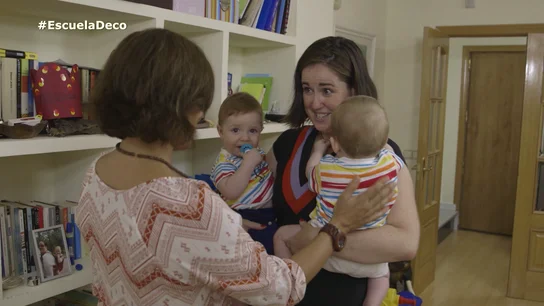 Virginia en La Escuela de Decoración Virginia en La Escuela de Decoración