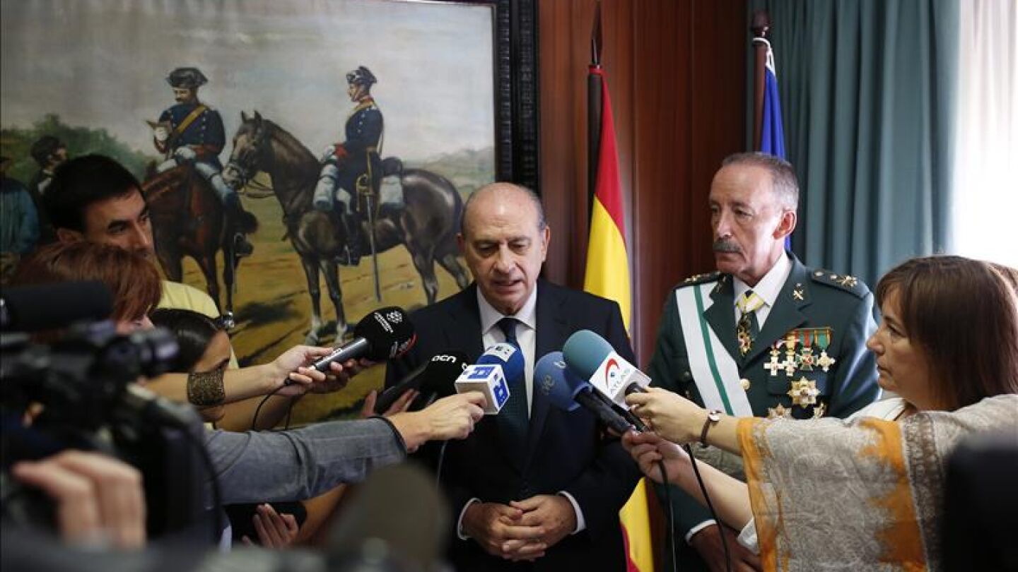 El ministro del Interior, Jorge Fern&aacute;ndez D&iacute;az