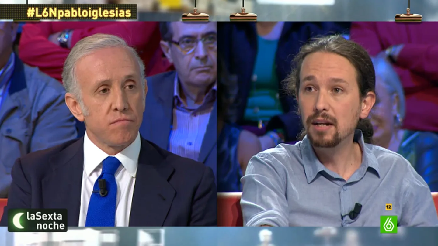 Pablo Iglesias, en 'laSexta Noche' Pablo Iglesias, en 'laSexta Noche'