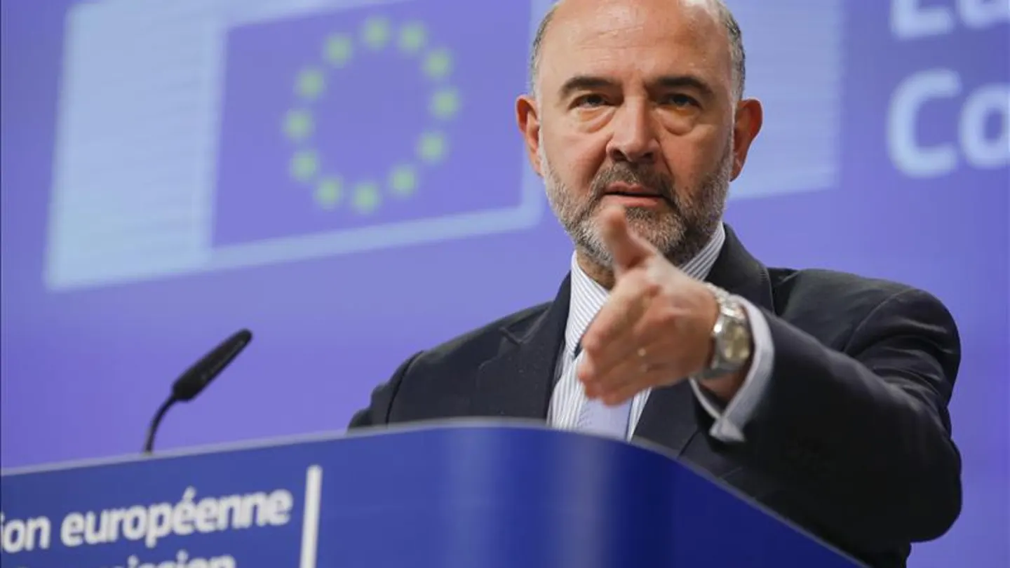 Pierre Moscovici, comisario europeo de Asuntos Económicos y Financieros Pierre Moscovici, comisario europeo de Asuntos Económicos y Financieros