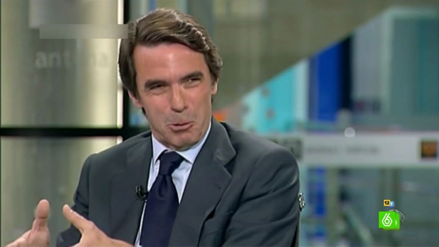 Jos&eacute; Mar&iacute;a Aznar saca pecho al comentar que sus reformas pol&iacute;ticas fueron favorables