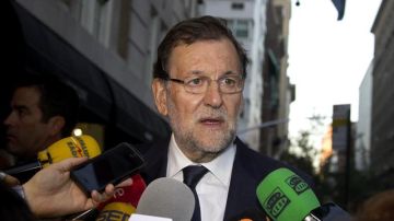 Mariano Rajoy, en su llegada a Nueva York