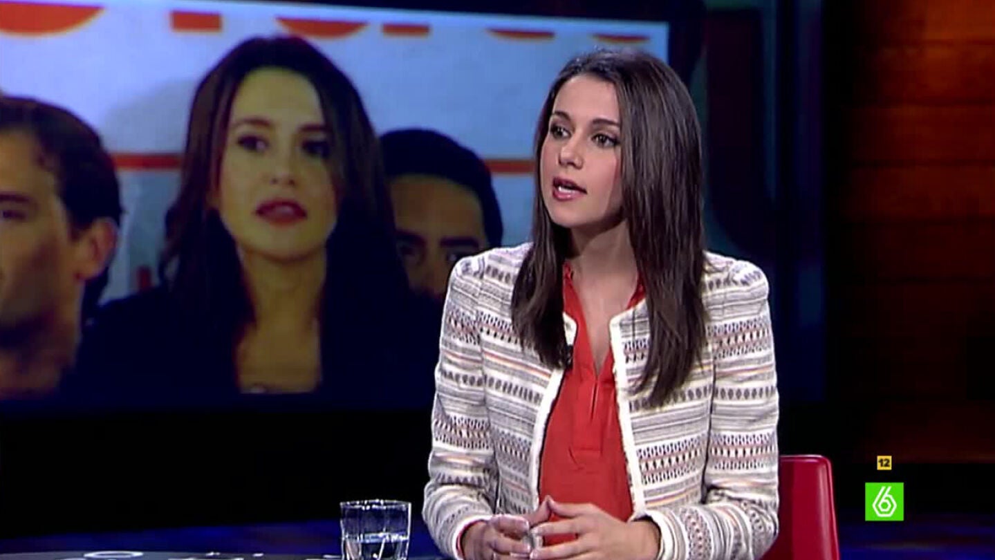 In&eacute;s Arrimadas: "El Gobierno de Espa&ntilde;a debe actuar que es lo que no ha hecho en todos estos a&ntilde;os"