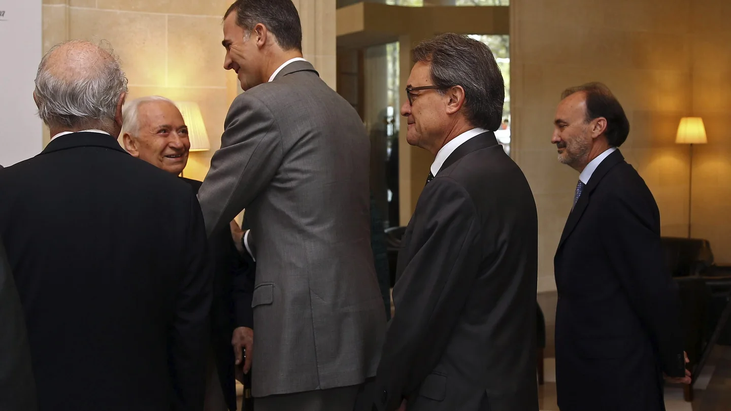 Rey Felipe VI y Artur Mas Rey Felipe VI y Artur Mas