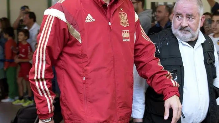 Gerard Piqué, en el aeropuerto