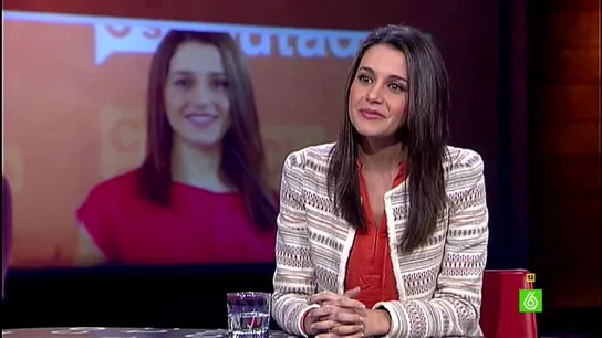 Inés Arrimadas, en El Intermedio Inés Arrimadas, en El Intermedio