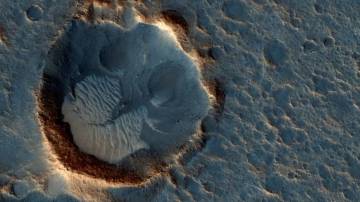 Imagen de la Acidalia Planitia captada por la MRO