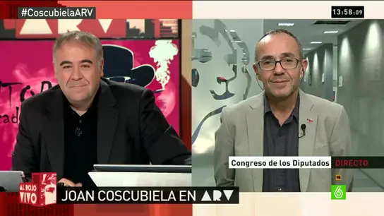 Joan Coscubiela en ARV Joan Coscubiela en ARV