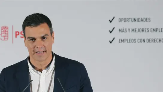 El secretario general del PSOE, Pedro Sánchez El secretario general del PSOE, Pedro Sánchez