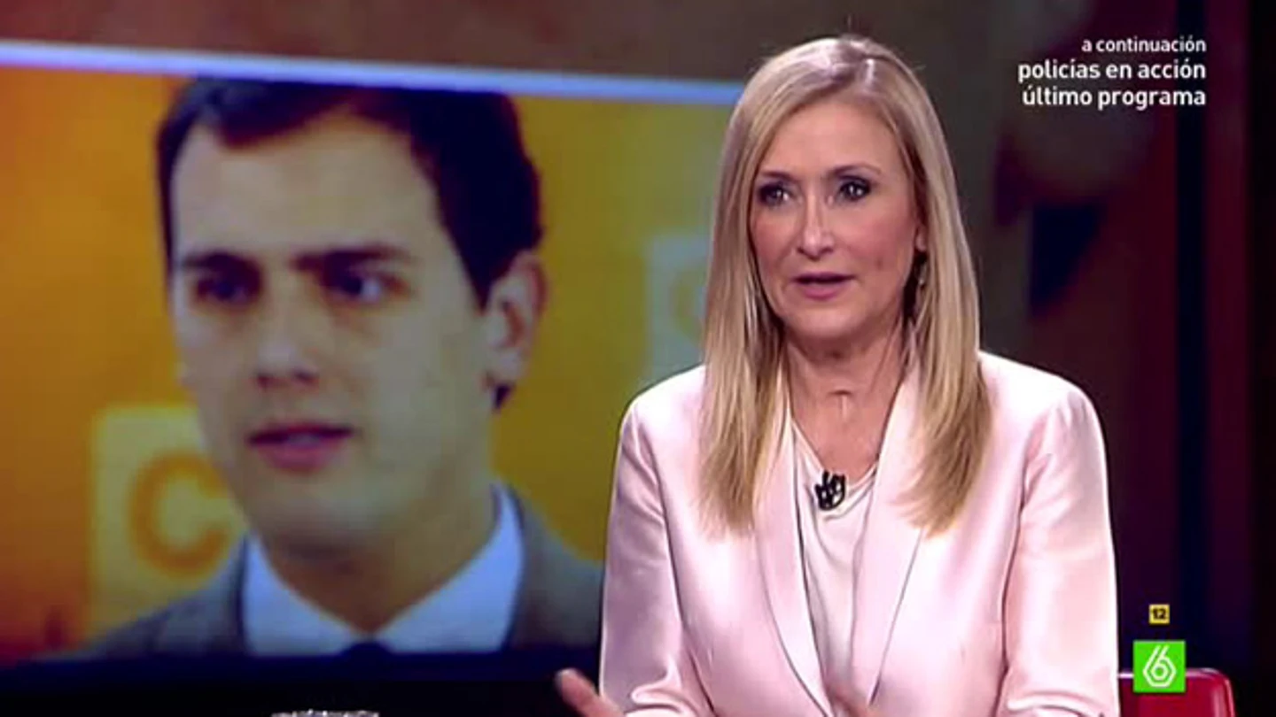 Cristina Cifuentes visita El Intermedio Cristina Cifuentes visita El Intermedio