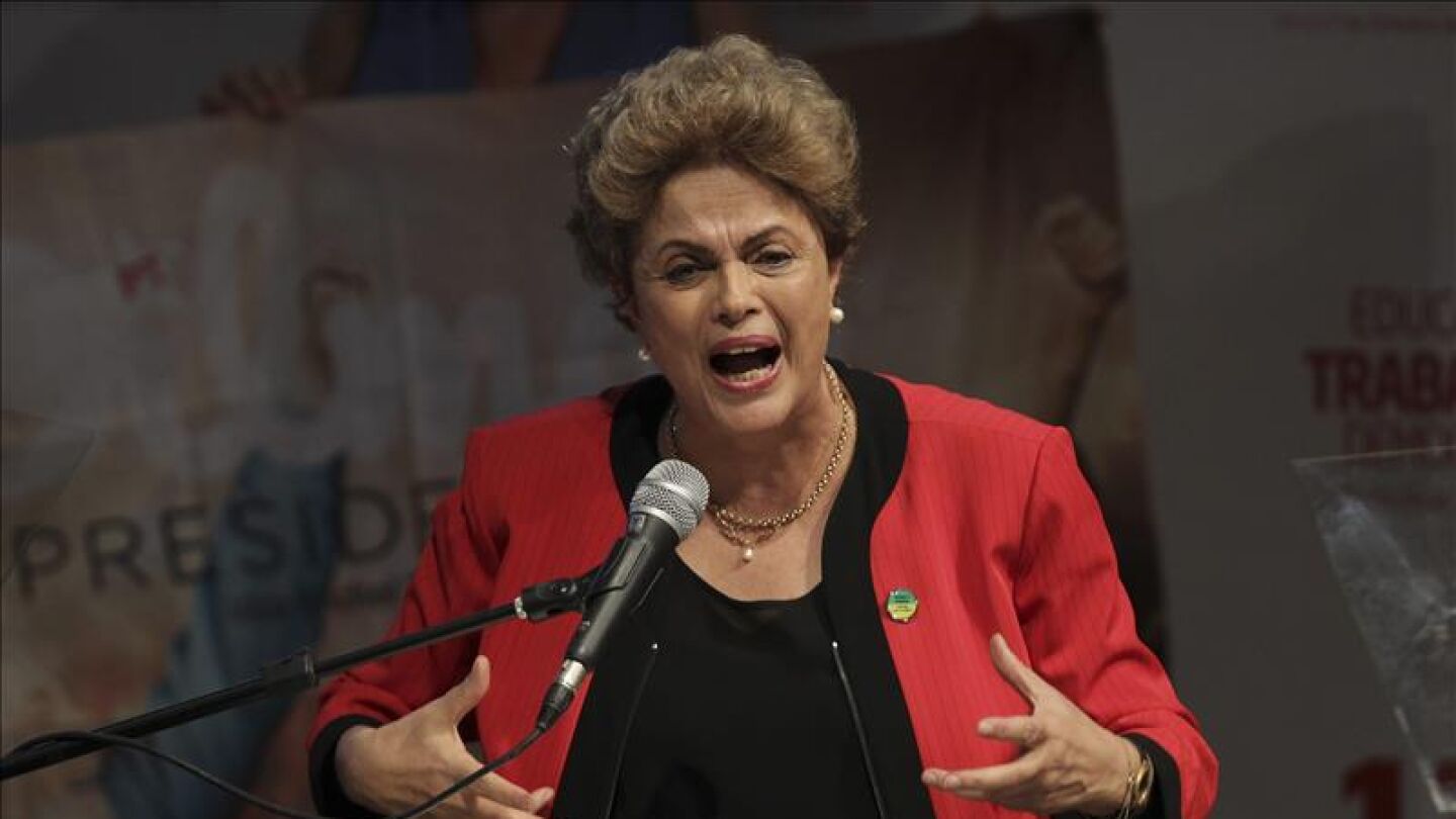 La presidenta de Brasil, Dilma Rouseff