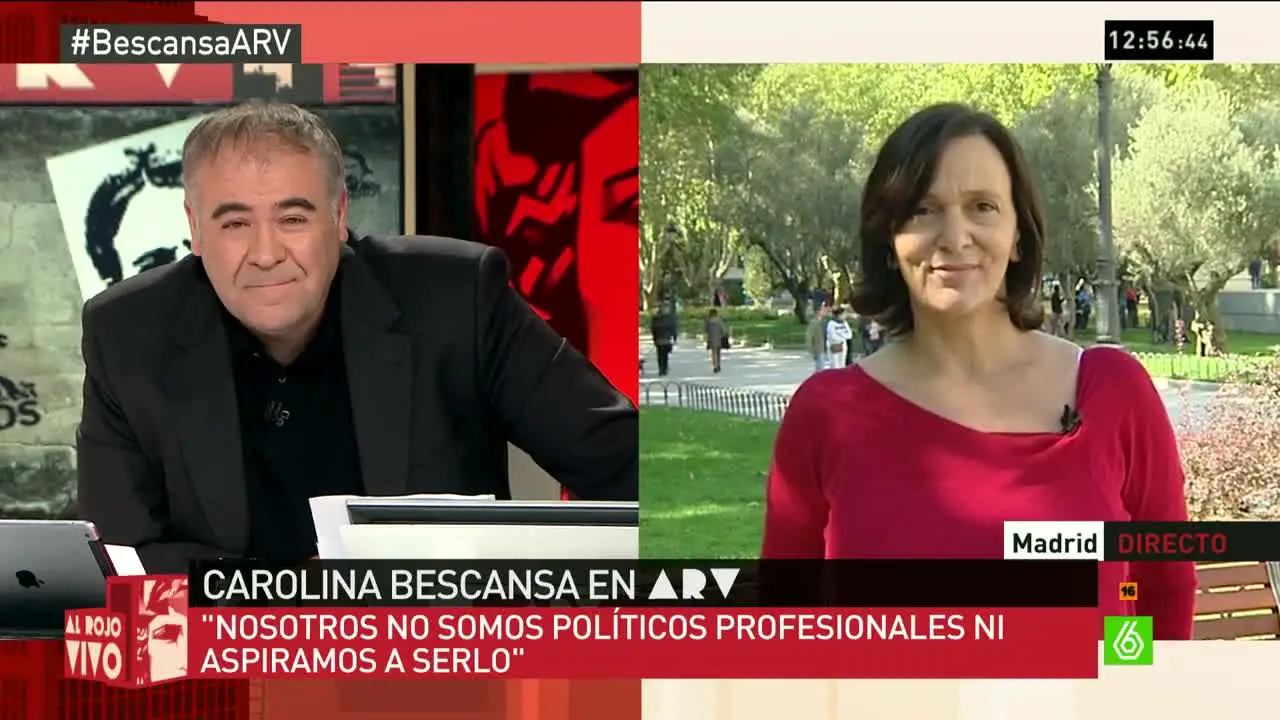 Carolina Bescansa en ARV Carolina Bescansa en ARV