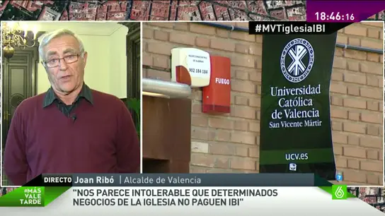 Joan Ribó, alcalde de Valencia Joan Ribó, alcalde de Valencia