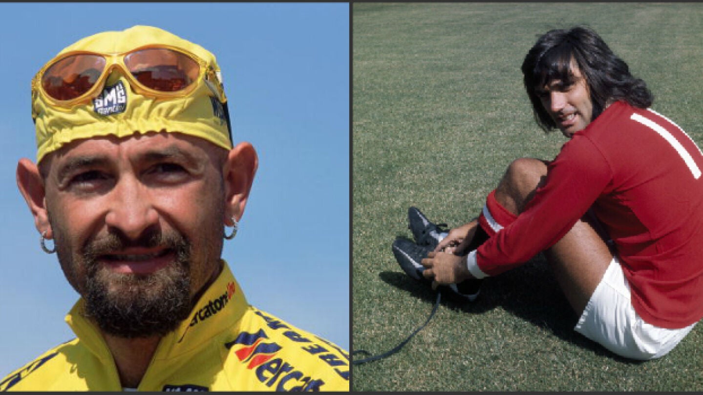 Pantani y George Best