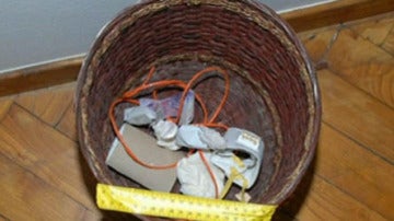 Cuerdas encontradas en el domicilio de Rosario Porto