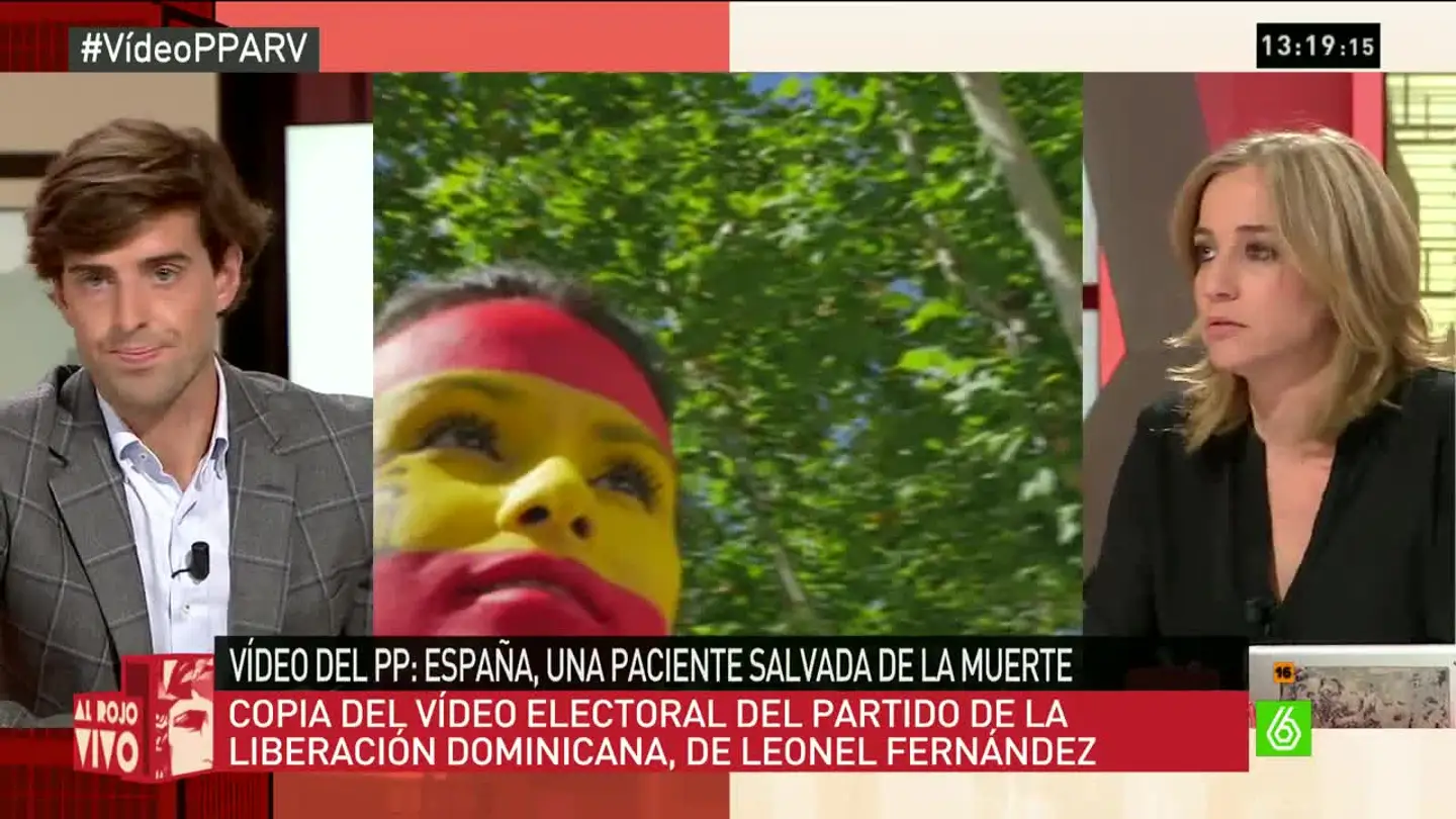 Tania Sánchez en arv Tania Sánchez en arv
