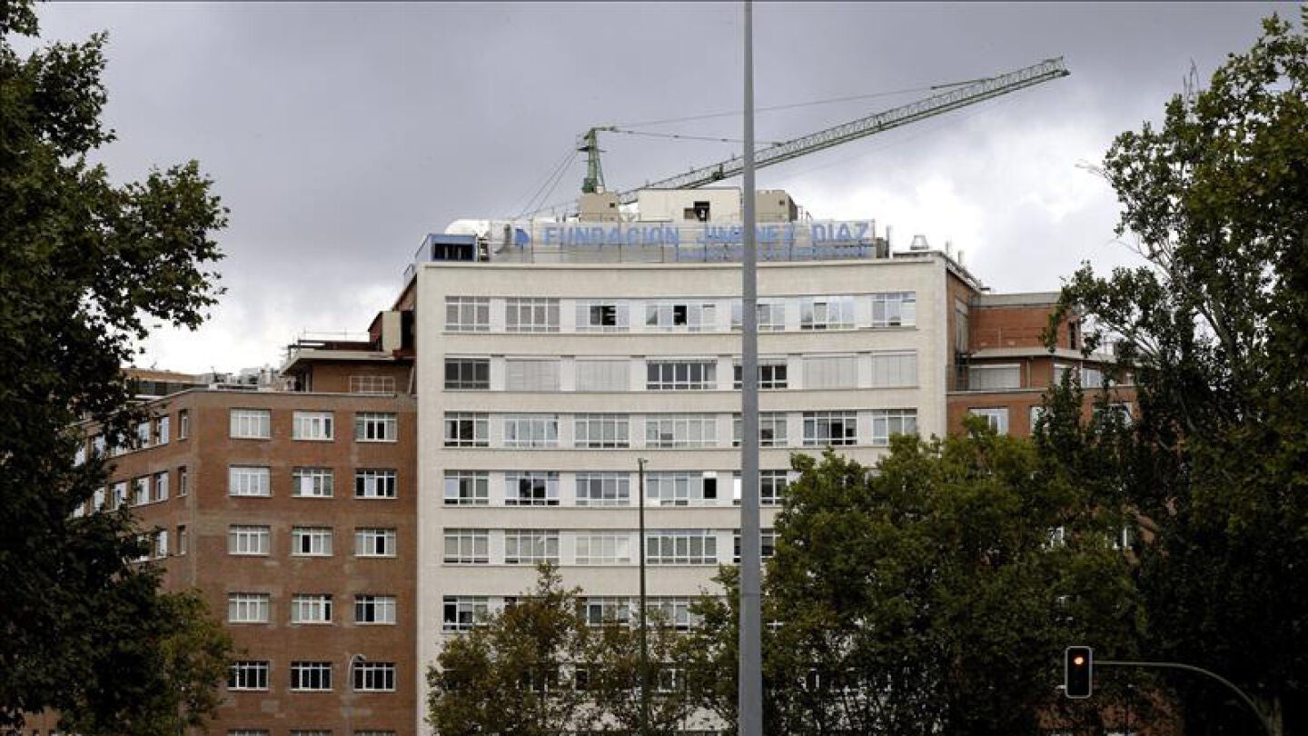 Fachada de la Fundaci&oacute;n Jim&eacute;nez D&iacute;az