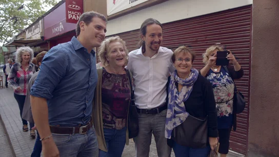 Albert Rivera y Pablo Iglesias reflejan cómo ha cambiado un cara a cara electoral en España Albert Rivera y Pablo Iglesias reflejan cómo ha cambiado un cara a cara electoral en España
