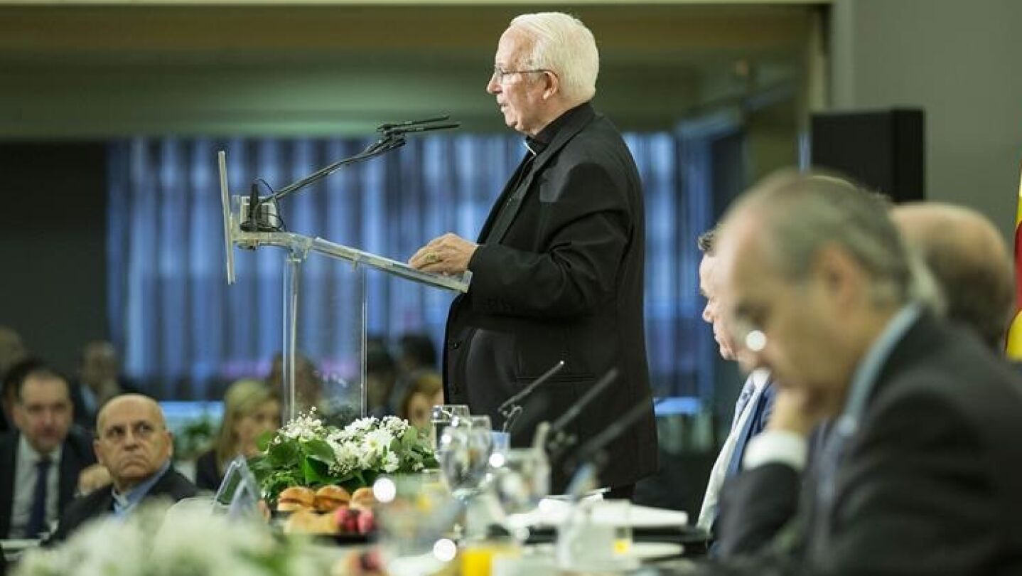 El cardenal Ca&ntilde;izares