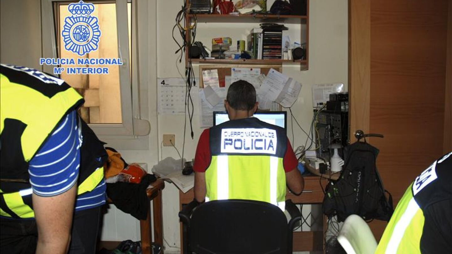 Fotograf&iacute;a facilitada por la Polic&iacute;a Nacional, que ha detenido en Alcoy a un supuesto pederasta 