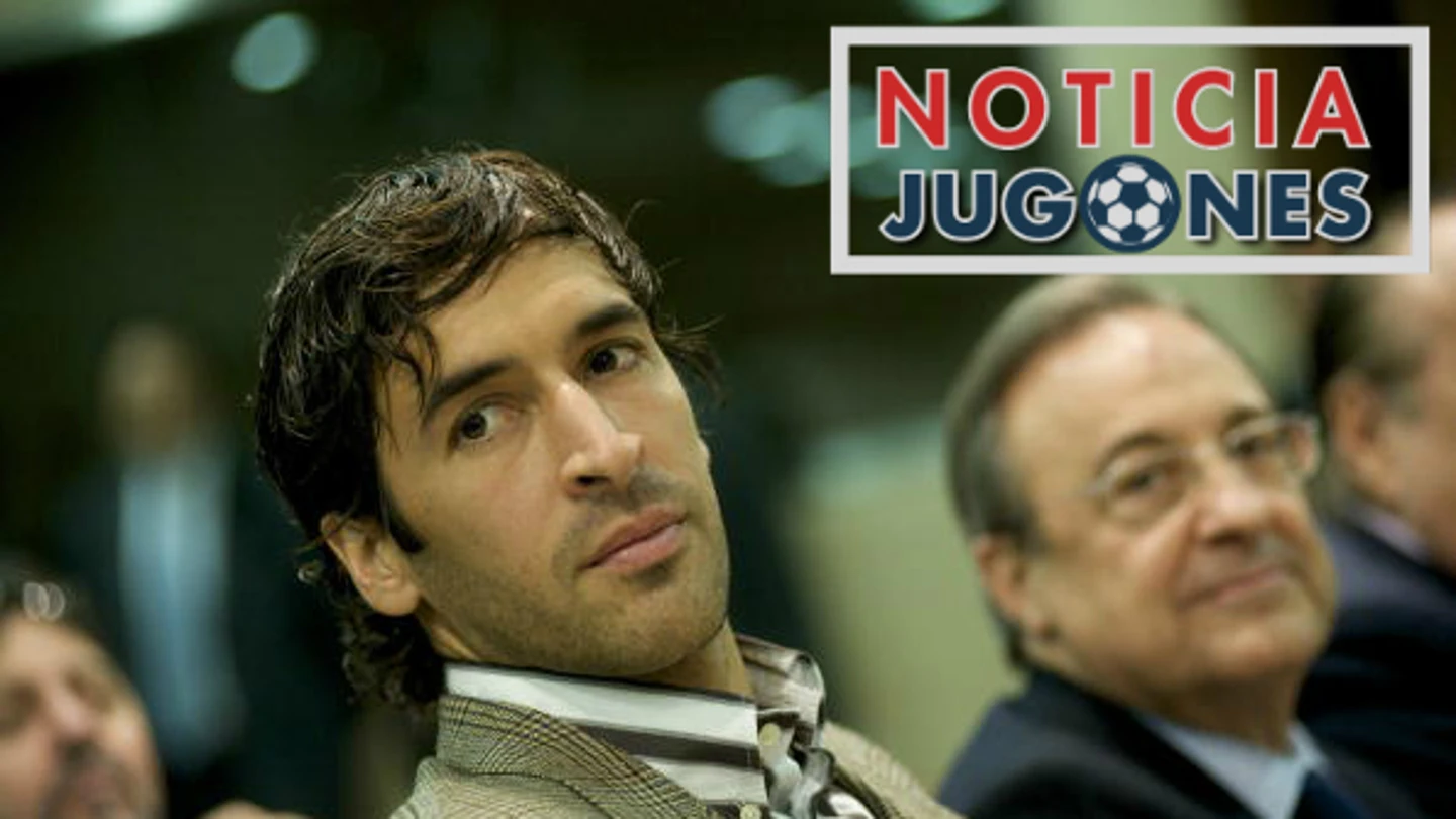 Raúl y Florentino Pérez NOTICIA JUGONES Raúl y Florentino Pérez NOTICIA JUGONES