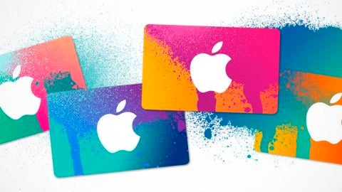 Tarjetas regalo de Apple