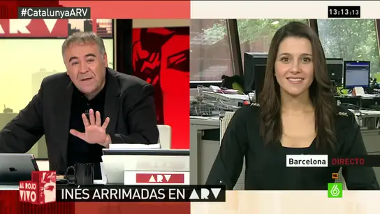Inés Arrimadas en arv Inés Arrimadas en arv