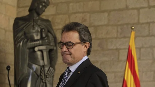 Artur Mas, tras su comparecencia ante el TSJC Artur Mas, tras su comparecencia ante el TSJC