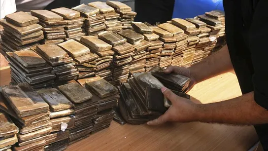 Hachís incautado por la Policía Hachís incautado por la Policía