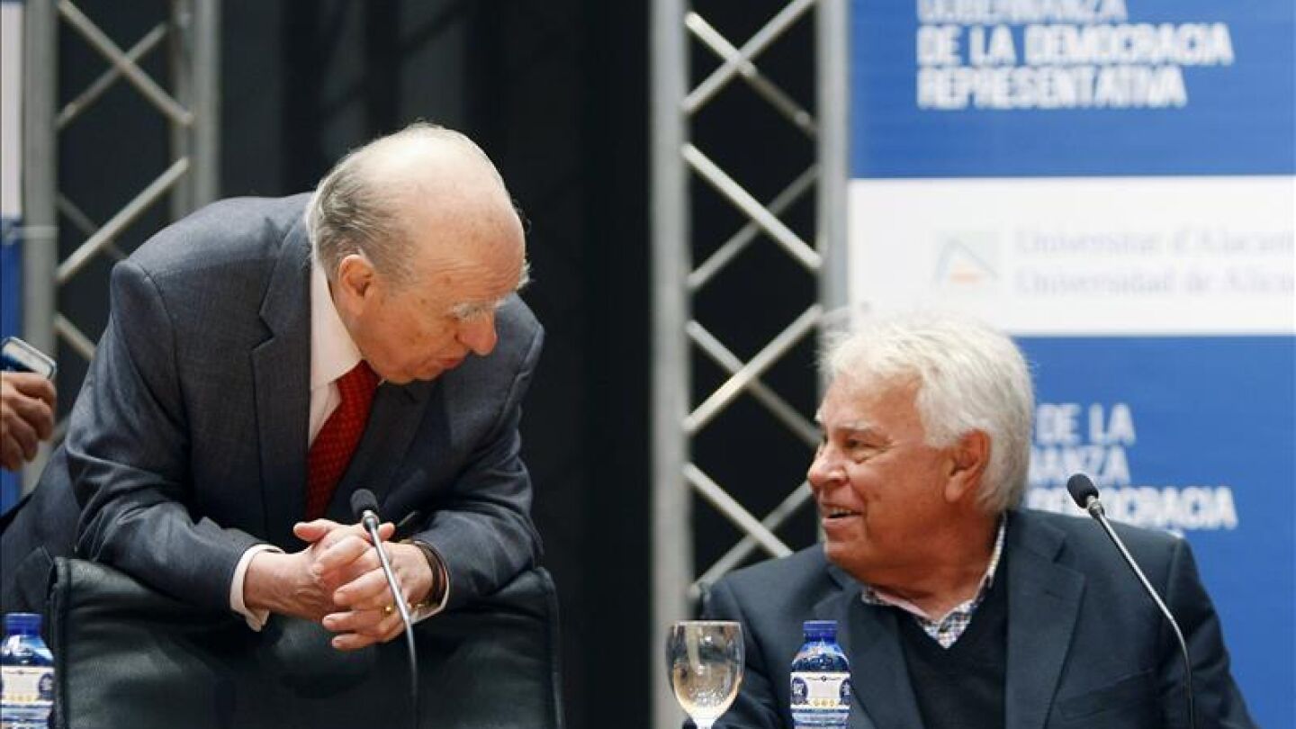 El expresidente del Gobierno Felipe Gonz&aacute;lez