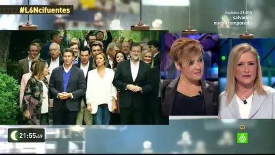 Cristina Cifuentes: "No he visto a ningún otro gobierno ponerse en serio con la corrupción" Cristina Cifuentes: "No he visto a ningún otro gobierno ponerse en serio con la corrupción"