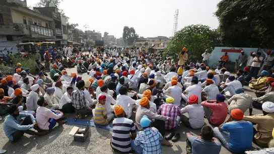 Protesta en la India Protesta en la India