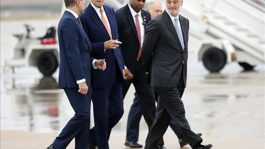 John Kerry inicia su visita a España John Kerry inicia su visita a España