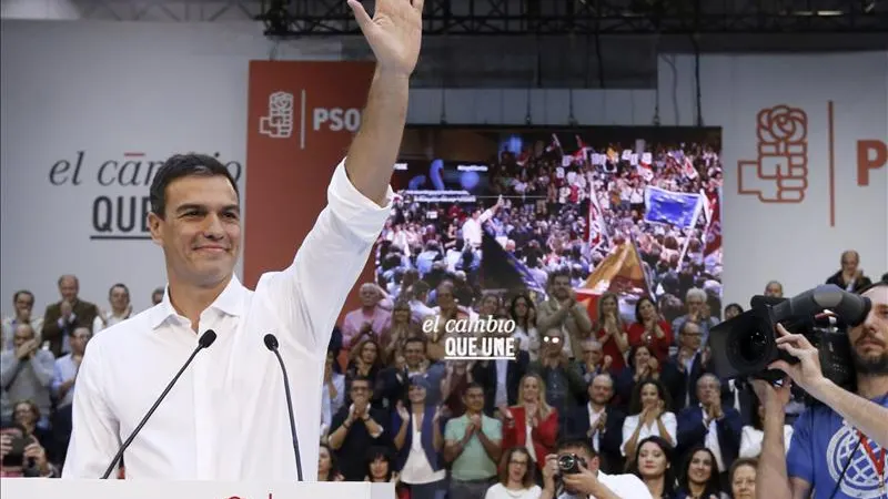 El secretario general del PSOE, Pedro Sánchez