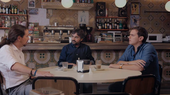 Pablo Iglesias a Albert Rivera, en el cuestionario de Jordi Évole: "Como esto siga así nos presentamos juntos a las elecciones" Pablo Iglesias a Albert Rivera, en el cuestionario de Jordi Évole: "Como esto siga así nos presentamos juntos a las elecciones"