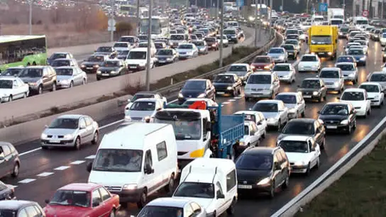 Imagen de un atasco Imagen de un atasco