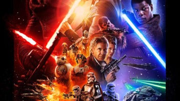 Póster de 'Star Wars: El despertar de la fuerza'