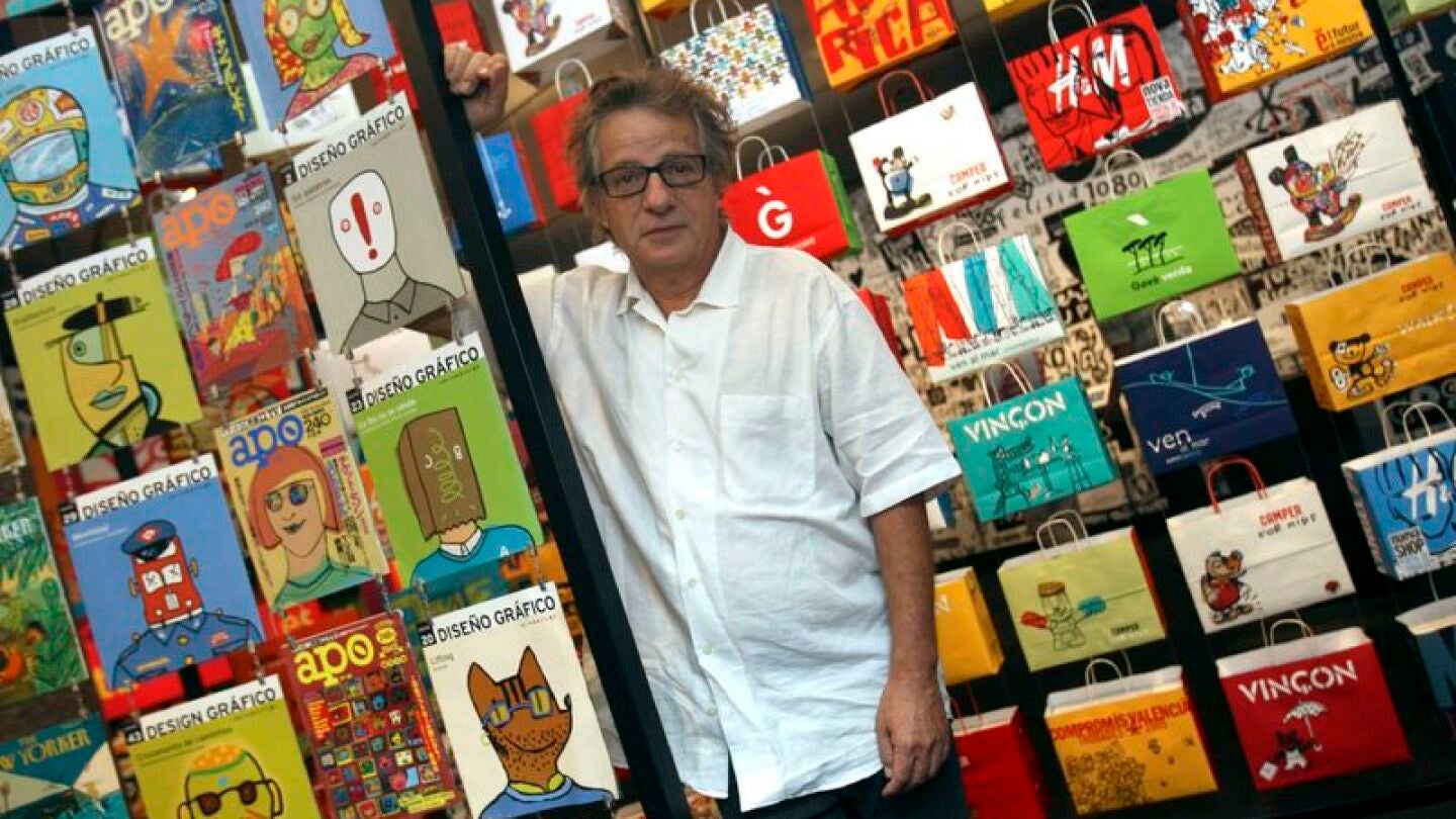 El dise&ntilde;ador y 'padre' de Cobi Javier Mariscal