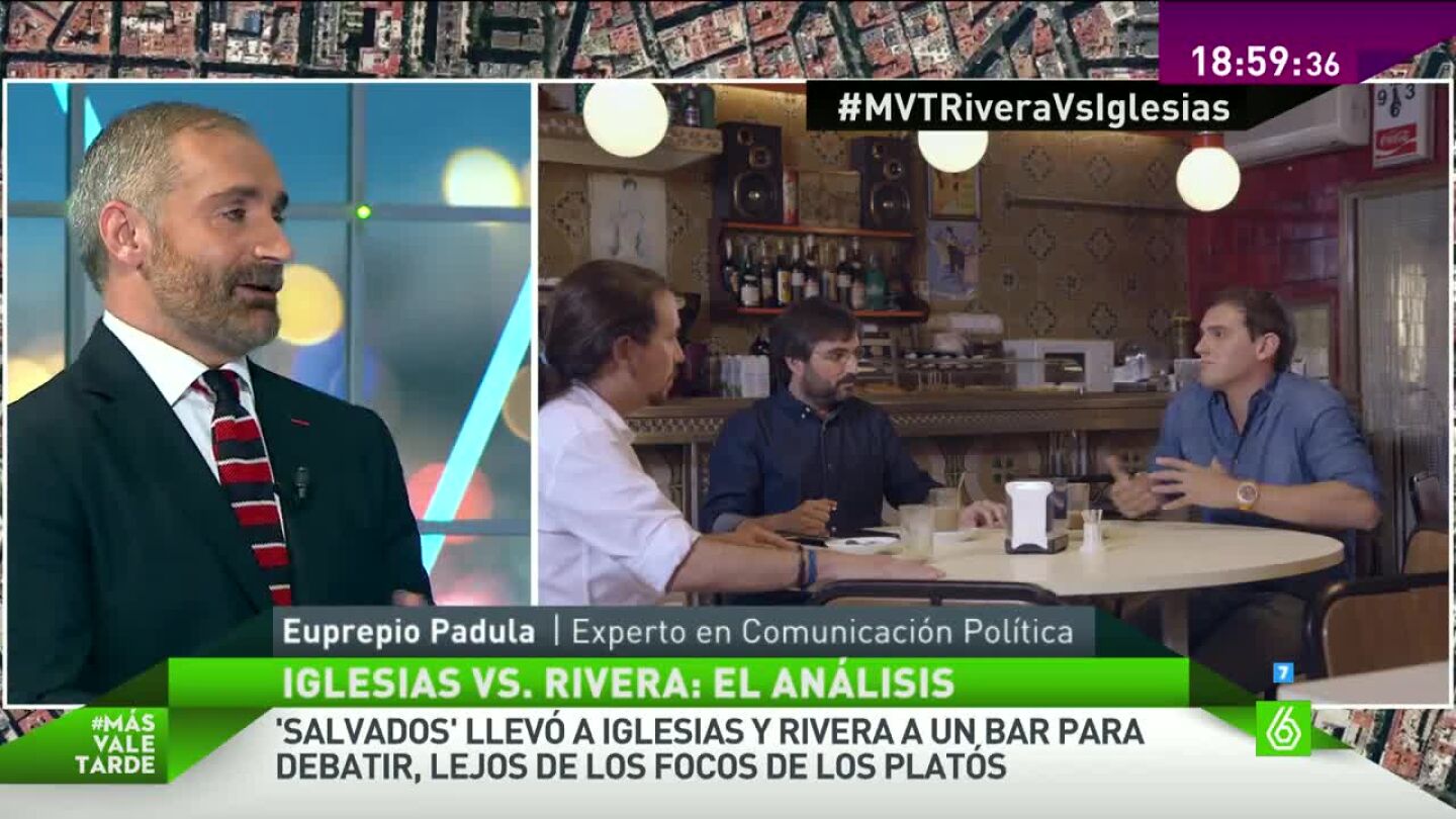 Euprepio Padula, sobre el debate entre Rivera e Iglesias